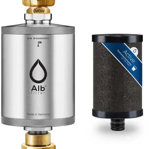 Alb Filter TRAVEL Active Trinkwasserfilter, Festeinbau, edelstahl natur