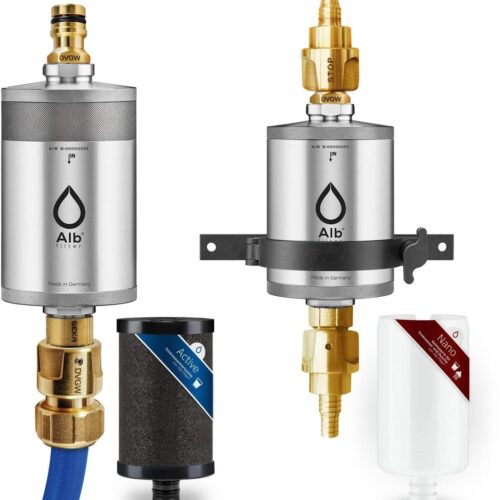 Alb Filter PRO CAMPER Set Trinkwasserfilter Kombination, edelstahl natur