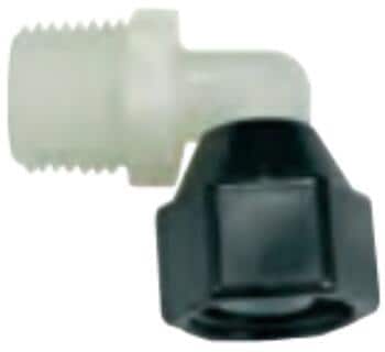 Winkel-Aufschraubtülle - Lilie Ersatzteil-Nr. 8035 - für Shurflo Pumpen