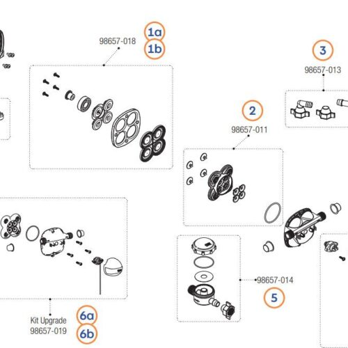 Kit Upgrade - Fiamma Ersatzteil-Nr. 98657-017 - für Aqua F 13L