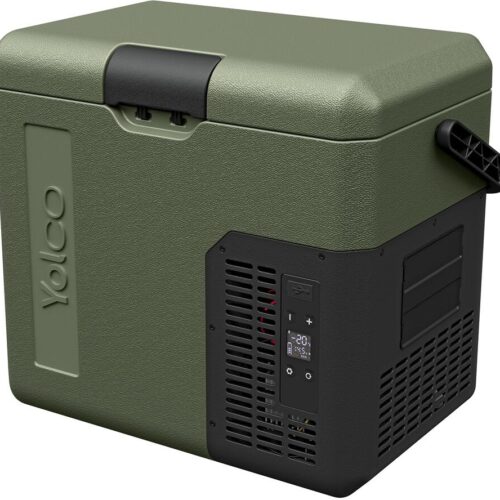 Yolco ET18 Kompressor-Kühlbox, 12/24/230V, 17L, grün