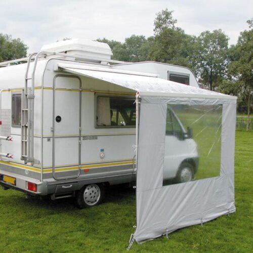 EuroTrail Universal Vorderwand, grau, 300cm