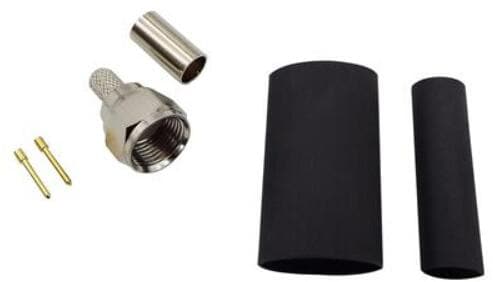 F-Steckerkit für Koaxkabel - TenHaaft Ersatzteil Nr. 2.900.9005 - für Oyster