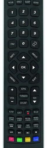 Fernbedienung - Megasat Ersatzteil Nr. 1200447 - für Royal Line TV