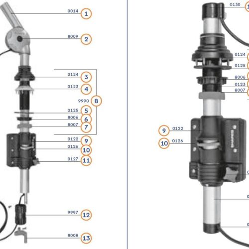 Dachdurchführung - SHAPEG Ersatzteil Nr. 0123 - für Mast