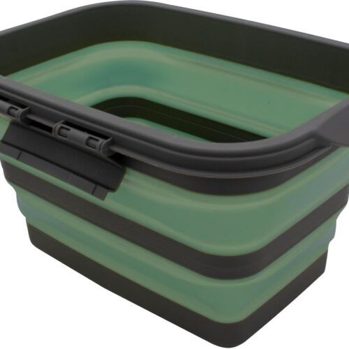 EuroTrail Faltkorb mit Deckel, grün, L