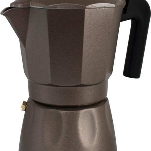 EuroTrail Espressokocher, braun, 6 Tassen