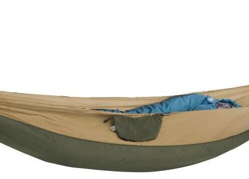 Robens Trace Hängematte-Set, 300x140cm, sandfarben/grün