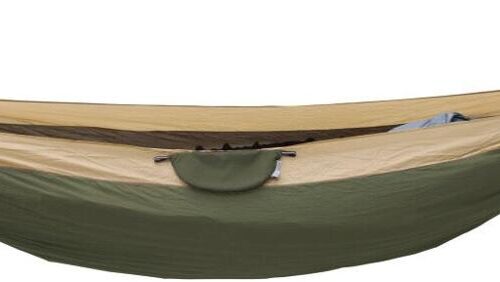 Robens Trace Hängematte-Set XL, 320x180cm, sandfarben/grün