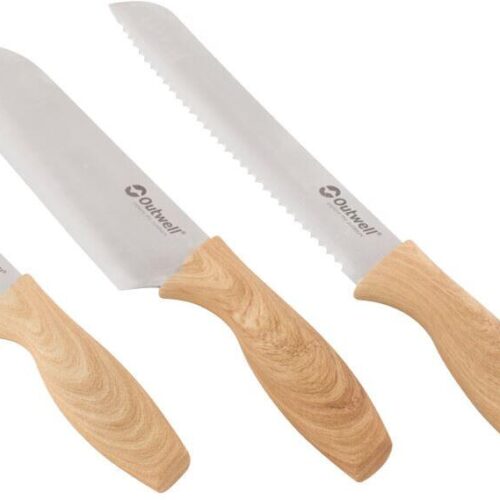 Outwell Matson Messerset, 3-teilig, Edelstahl