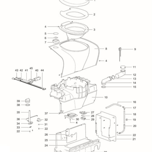 Kabelbaum - Thetford Ersatzteil-Nr. 90721 - für C502 X-Version