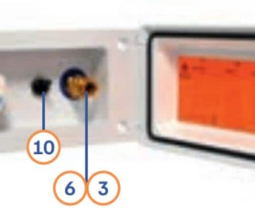 Schalter - RK Reich Ersatzteil-Nr. 607903 - für Versorgungsklappe Wassersteckdose