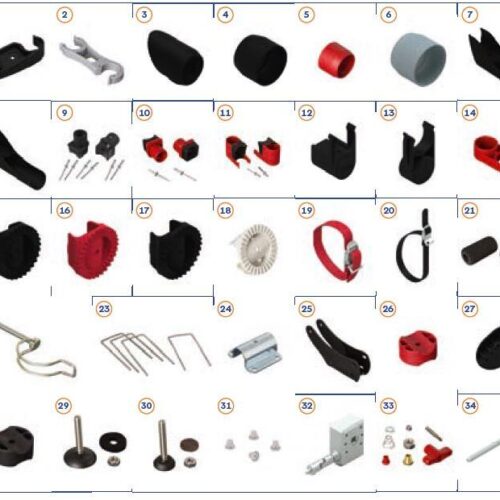 Bull Shock Absorber schwarz - Fiamma Ersatzteil Nr. 98656-869 - passend zu Carry Bike Pro / Pro M, Pro C / Pro Prem / L 80
