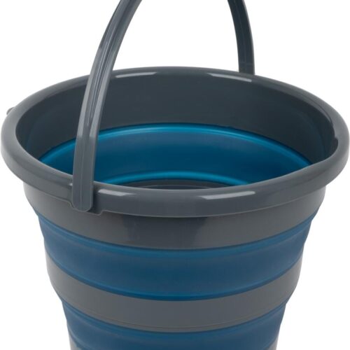 Brunner Drum Fold-Away Eimer, 15L, schwarz/avio blau