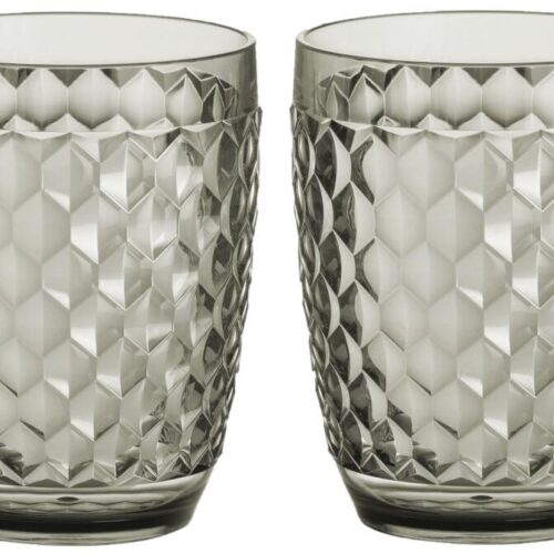 Brunner Coralux Gläserset, 2 Stück, Trinkglas, 350ml, forest