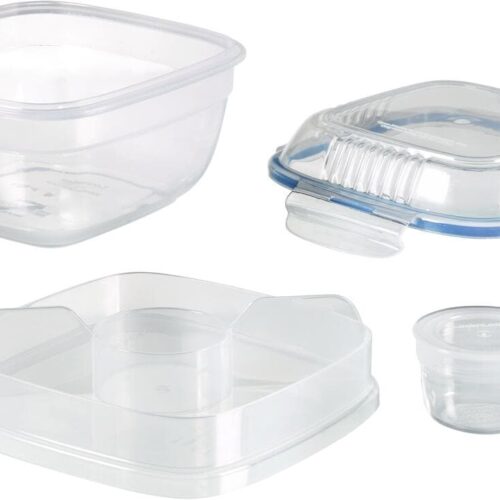 Lock&Lock ToGo Salatbox, 4-teilig, 950ml