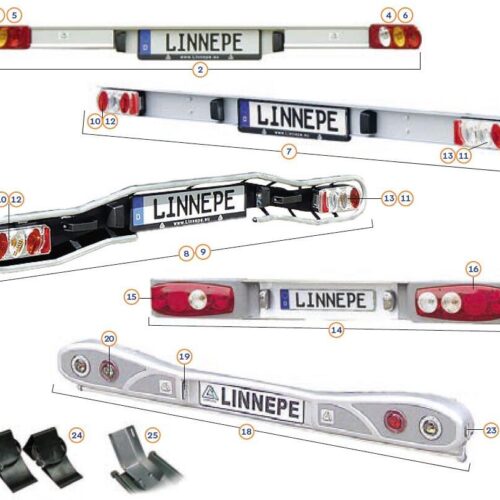 Sicherungskeil, Kunststoff - Linnepe Ersatzteil Nr. 30422 - für Leuchtenträger