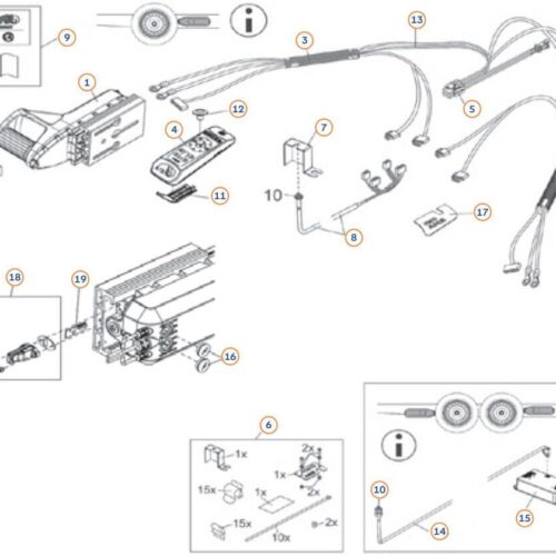 Funkadapter Tandem - AL-KO Ersatzteil-Nr. 1651939 - für Mammut AMS2