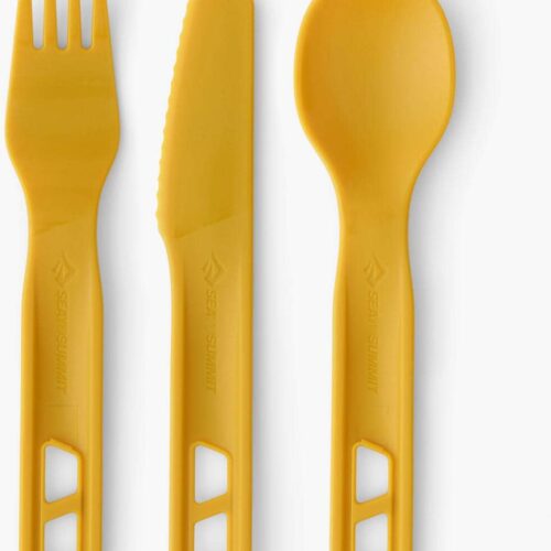 Sea to Summit Passage Besteckset, 3-teilig, gelb