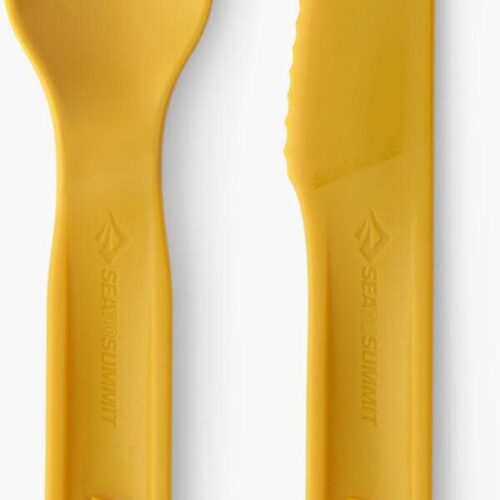Sea to Summit Passage Besteckset, 2-teilig, gelb