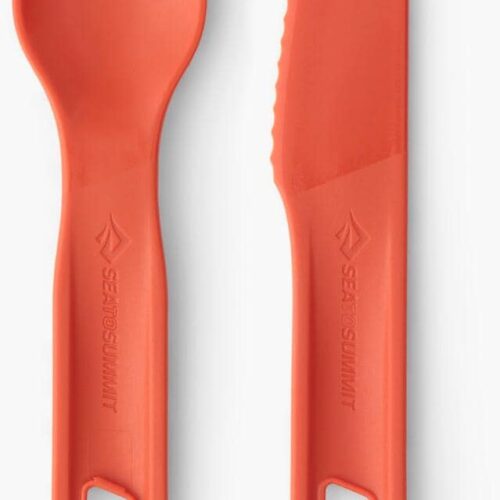 Sea to Summit Passage Besteckset, 2-teilig, orange