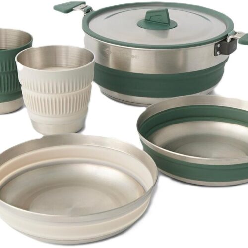 Sea to Summit Detour Kochset, Edelstahl, 5-teilig