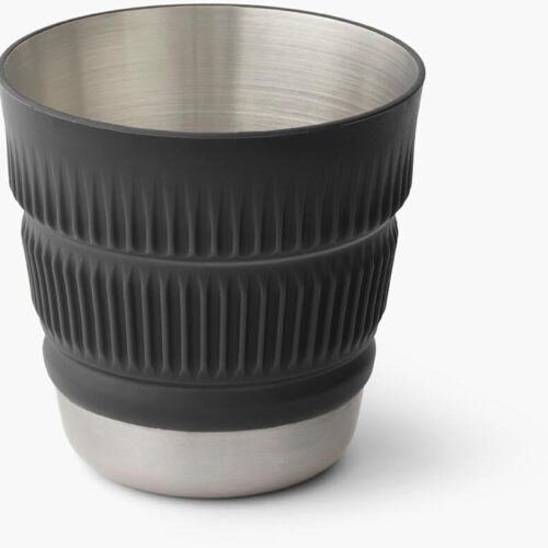 Sea to Summit Detour Becher, Edelstahl, 475ml, faltbar, schwarz