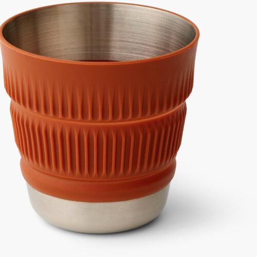 Sea to Summit Detour Becher, Edelstahl, 475ml, faltbar, braun