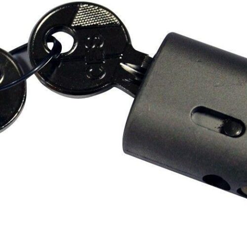 Schloss, oval, inkl. 2 Schlüssel - AL-KO Ersatzteil-Nr. 247033 - zu Safety Plus Rot