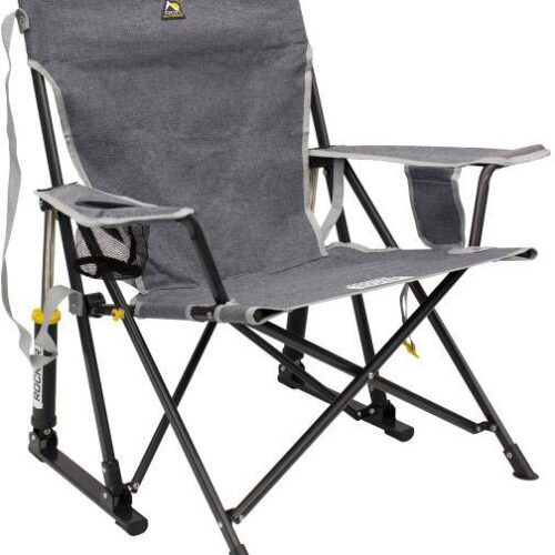 GCI Outdoor Kickback Rocker Schaukelstuhl, grau