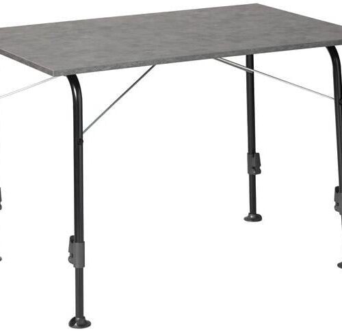 Dukdalf Majestic Elegant Tisch, schwarz/grau, 100x68cm