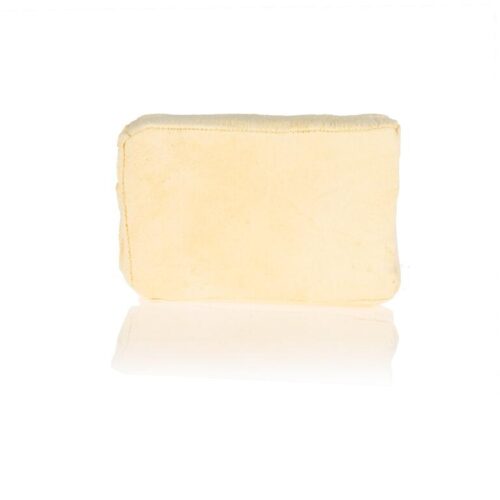 Alca Klare Scheibe Lederschwamm, 12x8x4cm