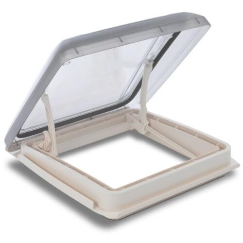 VisionStar M Dachhaube, 40x40cm, ohne LED, cremeweiß