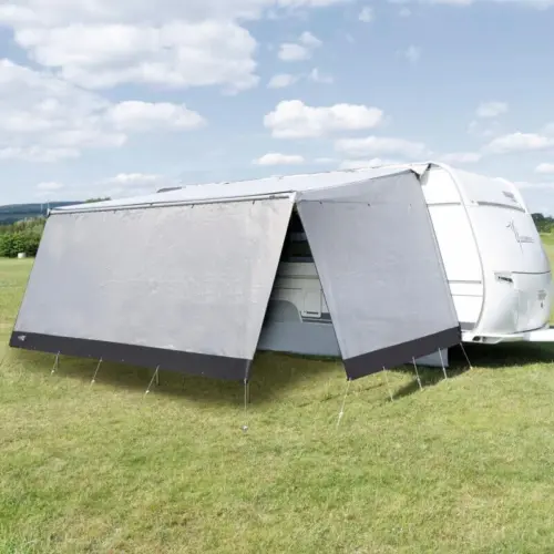 Wigo Rolli Bloxx View Vorderwand für teileingezogene Modelle, 400cm