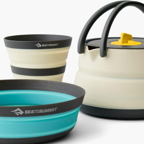 Sea to Summit Frontier faltbares Kessel-Kochset, 3-teilig, 1 Person