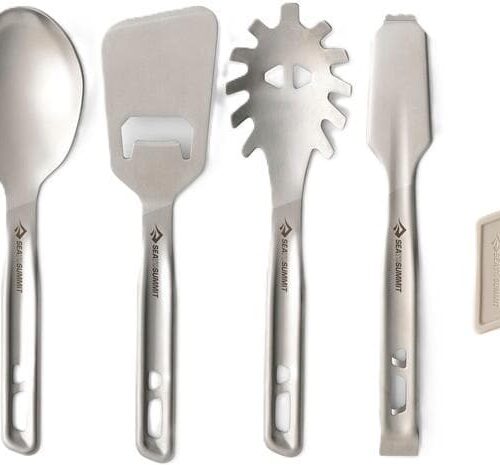 Sea to Summit Detour Küchenhelfer-Set, Edelstahl, 4-teilig