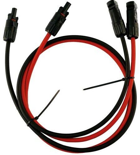 Lilie Solarleitung mit Stecker, für campere-Solarmodule, 1m