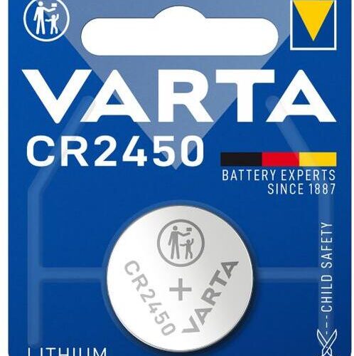VARTA (2450) Hightech-Lithium-Knopfzelle, Lithium Coin