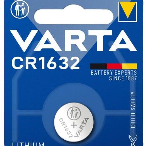 VARTA (1632) Hightech-Lithium-Knopfzelle, Lithium Coin