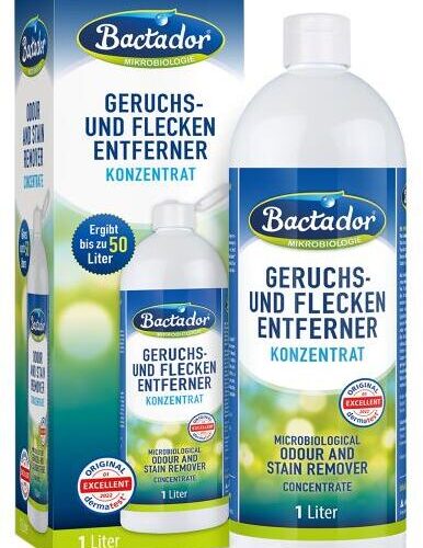 Bactador Geruchs- und Fleckenentferner, 1L