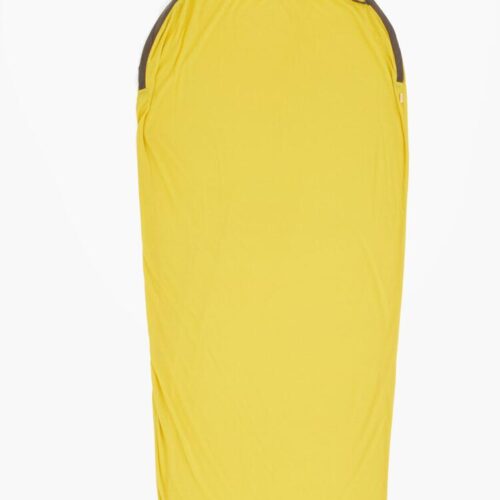 Sea to Summit Reactor Liner Innenschlafsack mit Kordelzug, 216cm, gelb