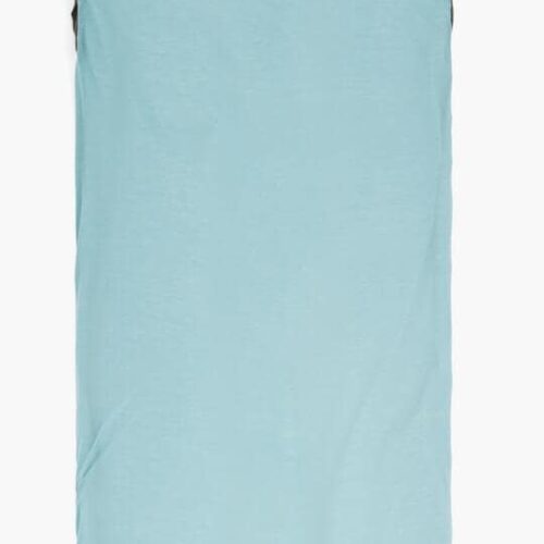 Sea to Summit Comfort Blend Mumien-Innenschlafsack mit Kissenhülle, 225cm, blau