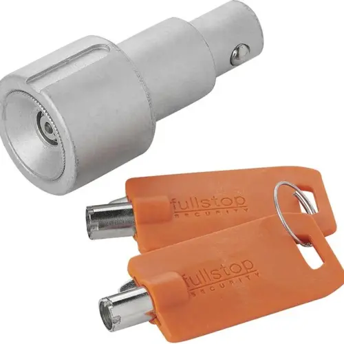 fullstop security Schloss mit Schlüssel für Radkralle Nemesis Ultra