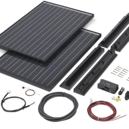 Büttner Elektronik MT180-2 Power-Line Solar-Komplettanlage, 180Wp, 790Wh/Tag