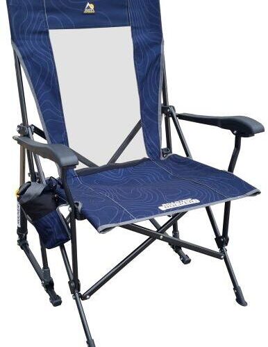 GCI Outdoor RoadTrip Rocker Schaukelstuhl, blau