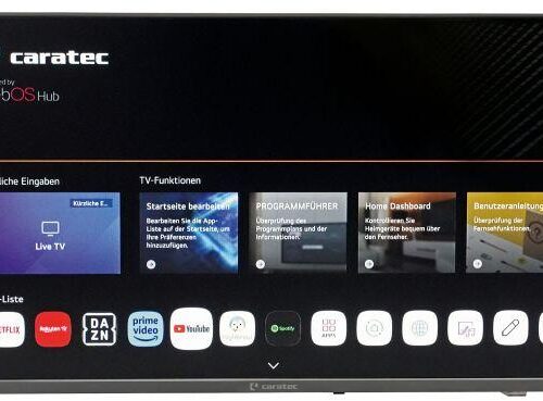 Caratec Vision CAV272E-S LED Smart TV, 69cm (27), mit webOS