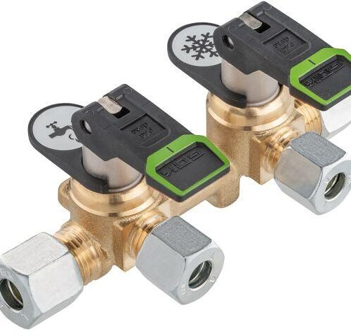 GOK Verteilerblock KSV-AB lang, 2 Abgänge, 8mm