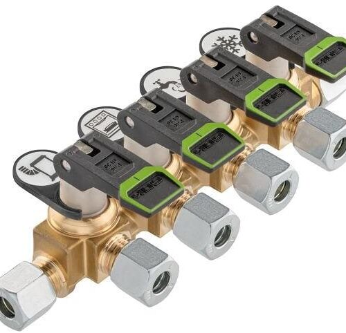 GOK Verteilerblock KSV-AB kurz, 4 Abgänge, 10mm