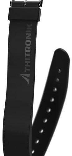 Thitronik KeyStrap NFC Silikonarmband, schwarz, Gr.L