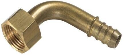 FAWO W-Schlauchtülle, gewinkelt, Messing, 10mm